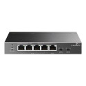 TP-LINK | 5-Port Gigabit Desktop Switch with 4-Port PoE | TL-SG1005P-PD | Unmanaged | Desktop/Wall m