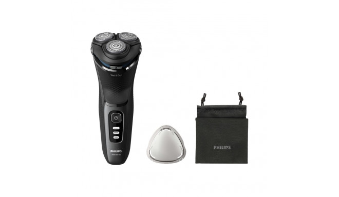 Philips | Pardel | S3244/12 | Tööaeg (maksimaalselt) 60 min | Märg ja kuiv | Liitiumioon | Must
