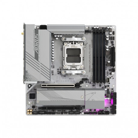 Gigabyte | B650M A ELITE AX ICE | Processor family AMD | Processor socket AM5 | DDR5 | Supported har