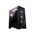 MSI | PC Case | MAG FORGE 120A AIRFLOW | Side window | Black | Mid-Tower | Power supply included No 