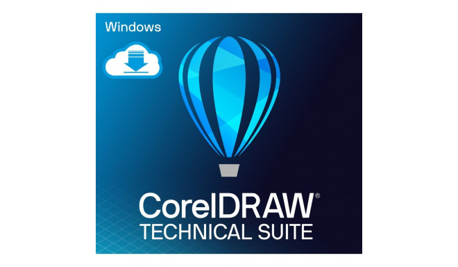 CorelDRAW Technical Suite ettevõtte litsents, 1 aasta CorelSure hooldus, maht 1-4 | Corel