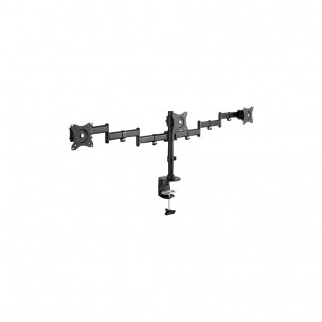 Digitus DA-90362 kallutatav, kõrguse reguleerimisega, pööratav 15-27" must lauakinnitus