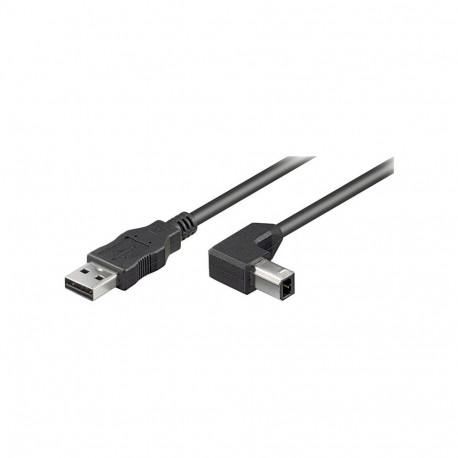 Goobay | USB 2.0 Hi-Speed Cable 90° | USB to USB