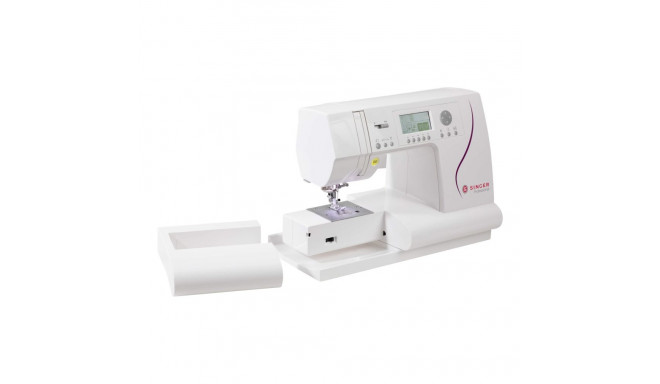 Singer C430 valge õmblusmasin, pisteid 810, nööpauke 13