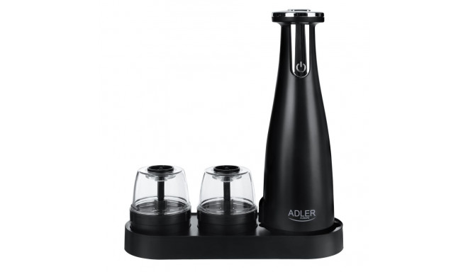 Adler | Electric Salt and pepper grinder | AD 4449b | Grinder | 7 W | Housing material ABS plastic |