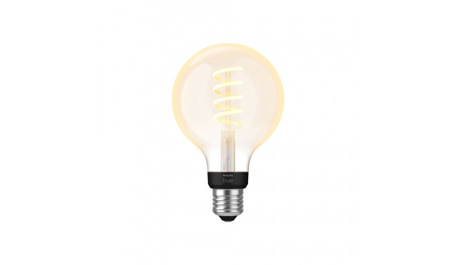 Hue WA 7W filament G93 gloobus E27 7 W soe kuni jahe valge 2200-4500K Bluetooth ja Zigbee