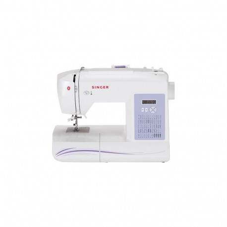 Singer | Sewing Machine | 6160 Brilliance | Number of stitches 60 | Number of buttonholes 6 | White