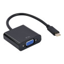 Cablexpert | VGA | USB Type-C to VGA adapter cable | A-CM-VGAF-01 | 0.15 m | Black | USB Type-C