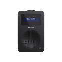 Sharp DR-430(BK) Digital Radio, FM/DAB/DAB+, Bluetooth 5.0, Midnight Black Sharp | Midnight Black | 