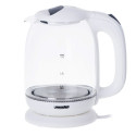 Mesko | Kettle | MS 1302w | Electric | 2200 W | 1.7 L | Glass | 360° rotational base | White