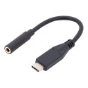 Digitus | USB Type-C Audio adapter cable, Type-C - 3.5mm M/F, 0.2m, Audio input/output, Version 3.1 