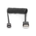 Digitus | A | AK-300430-006-S | USB-A to USB-C USB 2.0 Type A, plug | USB C, plug | Mbit/s