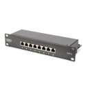 Digitus 10" Network Set, 6U cabinet, shelf, PDU, 8-port switch, CAT 6 patch panel, Grey | Digitus | 