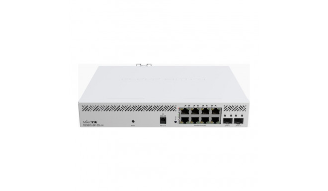 MikroTik ruuter-lüliti CSS610-8P-2S+IN raki paigaldatav, ilma mesh-toeta, ilma MU-MIMO-toeta, ilma m