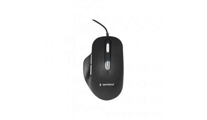 Gembird | Optical USB LED Mouse | MUS-6B-02 | Optical mouse | Black