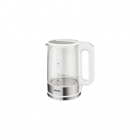 Mesko | Kettle | MS 1301w | Electric | 1850 W | 1.7 L | Glass/Stainless steel | 360° rotational base