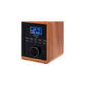 Adler | AD 1184 | Radio DAB+ Bluetooth | Black/Brown | Alarm function