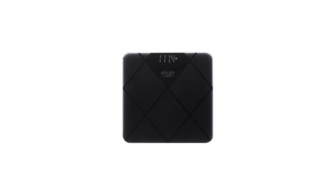 Adler | Bathroom Scale | AD 8169 | Maximum weight (capacity) 180 kg | Accuracy 100 g | Graphite/Blac