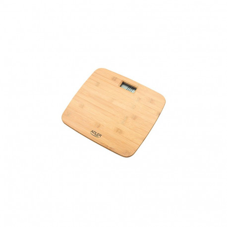 Adler | Bathroom Bamboo Scale | AD 8173 | Maximum weight (capacity) 150 kg | Accuracy 100 g