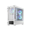 Fractal Design | Pop Air RGB | Side window | White TG Clear Tint | ATX, mATX, Mini ITX | Power suppl