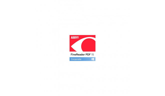 FineReader PDF 15 Corporate | Ühe kasutaja litsents (ESD) | 3 aastat | 1 kasutaja