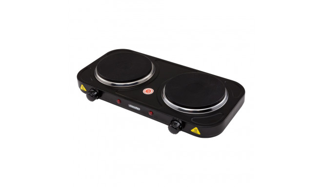 Mesko MS 6509 kahe keedualaga must elektripliit