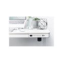 Electric Height Adjustable Desk | 72 - 121 cm | Maximum load weight 50 kg | Metal | White