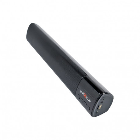 Gembird Bluetooth heliriba SPK-BT-BAR400-01 2 x 5 W Bluetooth must kaasaskantav juhtmevaba ühendus