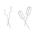 Adler | AD 4225 | Hand mixer | Hand Mixer | 300 W | Number of speeds 5 | Turbo mode | Stainless stee