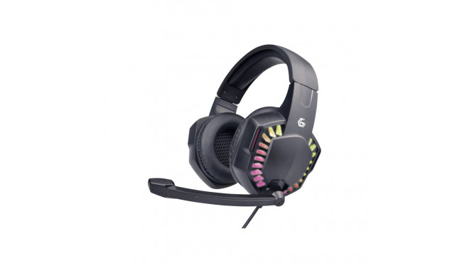 Gembird | Wired | On-Ear | Microphone | Gaming headset with LED light effect | GHS-06