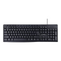 Gembird | Multimedia Keyboard | KB-UM-107 | Multimedia | Wired | US | Black | g