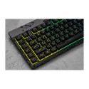 Corsair | Rubber Dome | K55 RGB PRO | Gaming keyboard | Gaming Keyboard | RGB LED light | US | Wired