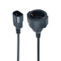 Cablexpert | Power adapter cord | PC-SFC14M-01 | 0.15 m