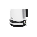 Adler | Kettle | AD 1295w | Electric | 2200 W | 1.7 L | Stainless steel | 360° rotational base | Whi