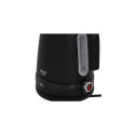 Adler | Kettle | AD 1295b | Electric | 2200 W | 1.7 L | Stainless steel | 360° rotational base | Bla