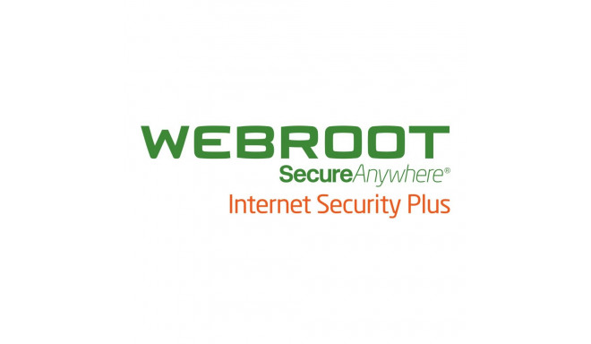 Webroot | SecureAnywhere | Internet Security Plus | 1 year(s) | License quantity 1 user(s)