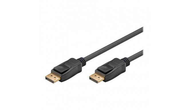 Goobay | DisplayPort kaabel | Must | DP - DP | 2 m