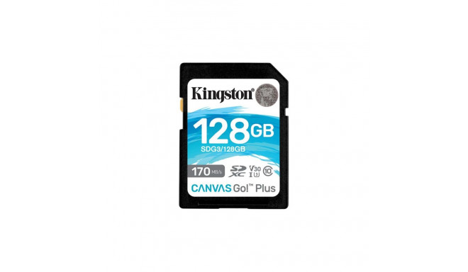 Kingston | Canvas Go! Plus | 128 GB | SD | Flash memory class 10