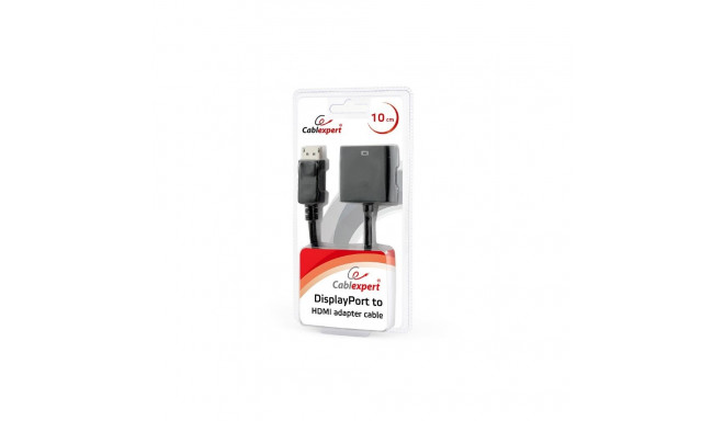 Cablexpert DisplayPort to HDMI adapter cable, Black | Cablexpert