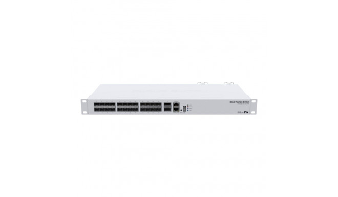 MikroTik Cloud Router Switch 326-24S+2Q+RM koos RouterOS L5, 1U rack-kinnitusega korpus