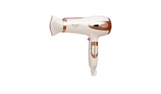 Adler | Hair Dryer | AD 2248 | 2400 W | Number of temperature settings 3 | Ionic function | Diffuser