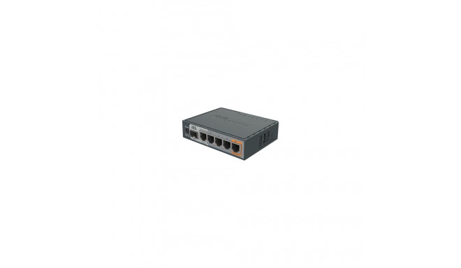 Mikrotik Wired Ethernet Router RB760iGS, hEX S, Dual Core 880MHz CPU, 256MB RAM, 16 MB (MicroSD), 5x