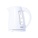 Camry | Kettle | CR 1255 | Standard | 2200 W | 1.7 L | Plastic | 360° rotational base | White