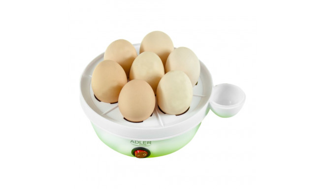 Adler AD 4459 valge munakeetja 450 W 7 muna mahutavus