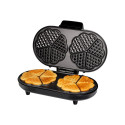 Tristar | WF-2120 | Waffle maker | 1200 W | Number of pastry 10 | Heart shaped | Black