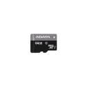 ADATA | Premier UHS-I | 64 GB | MicroSDXC | Flash memory class 10 | SD adapter