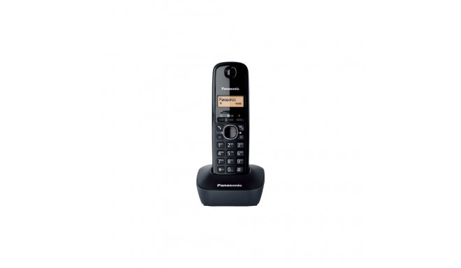 Panasonic | Cordless | KX-TG1611FXH | Built-in display | Caller ID | Black | Phonebook capacity 50 e