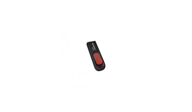 ADATA | C008 | 64 GB | USB 2.0 | Black/Red