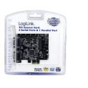 Logilink | 2 x serial (COM), 1 x parallel (LPT) | PCIe