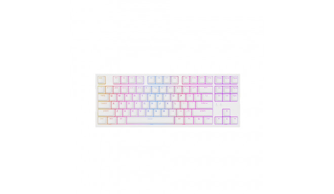 Genesis | Mechanical Gaming Keyboard | THOR 404 TKL RGB | White | Mechanical Gaming Keyboard | Wired